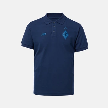 Чоловіче синє поло New Balance FCDK Travel 52 (XL) (MT231469NNY)