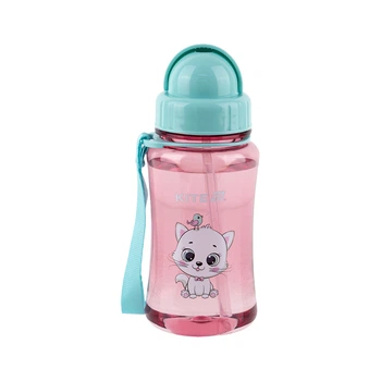 Поильник-непроливайка Kite Kitty, 350 мл, рожева (K25-399-2)