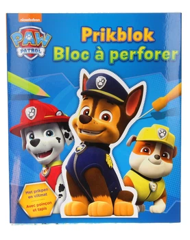 Розмальовка Deltas PAW Patrol Prick Block голландською мовою (9789044746891)