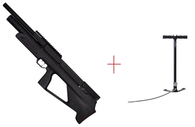 ZBROIA Винтовка PCP КОЗАК FC-2 450/230 4,5мм (черный/черный) + насос Borner