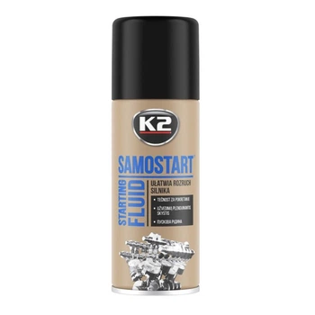 Препарат для облегчения запуска двигателя (аэрозоль) K2 Super Start, 400мл T440