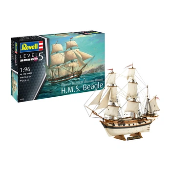 Сборная модель Revell Барк H.M.S. Beagle уровень 4 масштаб 196 (RVL-05458)