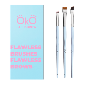Набор кистей OKO Lash&Brow Flawless Brushes Flawless Brows