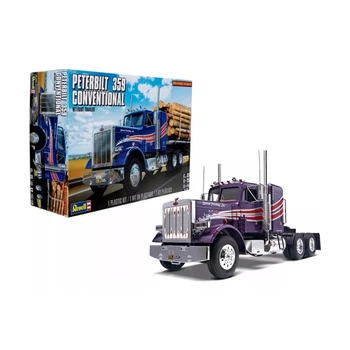 Сборная модель Revell Грузовой тягач Peterbilt 359 уровень 4 масштаб 125 (RVL-11506)