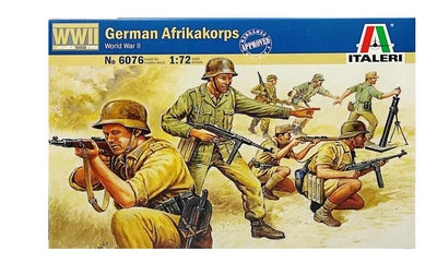 Фігури 1:72 солдати Німецького Африканського корпусу Другої світової війни Italeri 6076