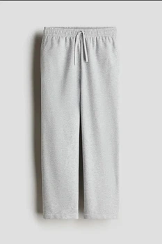 Джогеры прямого кроя неутепленные серые H&M 116см (400012556)