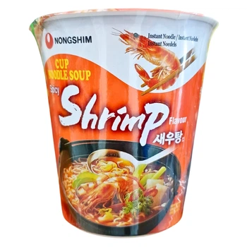 Лапша швидкого приготування Nongshim рамен зі смаком креветок 67 г