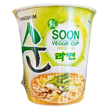 Лапша швидкого приготування Nongshim вегетаріанський рамен з овочами 67 г