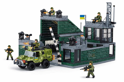 Конструктор PL-921-501 База армія ЗСУ iBlock 889 деталей