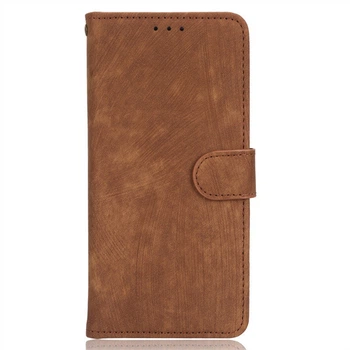 Чохол - книжка Velvet Leather Case для Xiaomi 15T з магнітним кріпленням brown