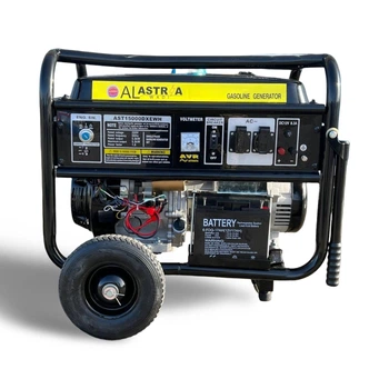 Бензиновий генератор Astria AST15000DXEWH на 5.5 кВт. Генератор однофазний 4-х тактний
