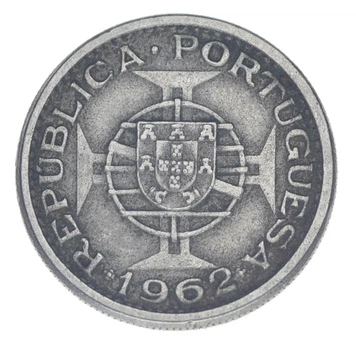 Монета Сан-Томе и Принсипи 2,5 эскудо 1962 F-VF