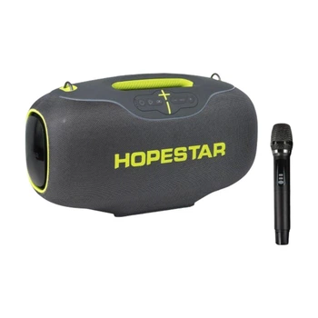 Портативная колонка серая 350W TWS IPX6 RGB 30000mAh HOPESTAR A80-02 Ju-A80-02