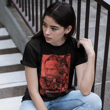 Футболка The Walking Dead L чорний