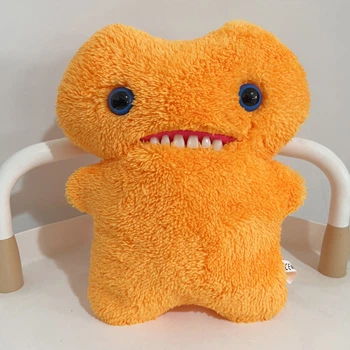 Fuggler (Фуглер) 22 см Кривозубий слимак помаранчевий м'яка іграшка Fuggler Funny Ugly Monster (арт 14729)