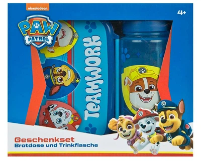 Zestaw Undercover Paw Patrol Pojemnik na lunch + Butelka 500 ml Niebieski (4043946315704)