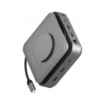 Порт-реплікатор J5create Dock-Station USB-C 10-in-1 (HDMI/PD/USB-A/USB-C/LAN) (JCD3199-N) J5create JCD3199-N 926448