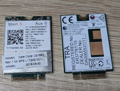 Модем HP LT4120 WWAN 4G LTE