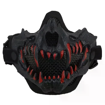 Маска для страйкбола WoSport Fangs Mask Black