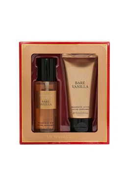Подарочный набор спрей мист + лосьон Victoria's Secret Bare Vanilla 2-Piece Mist & Lotion Duo Gift Set, 75 мл + 75 мл