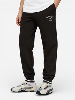 Підліткові спортивні штани-джогери для хлопчика Puma Class Graphic 69253301 170-176 см Puma Black (4069161363498)