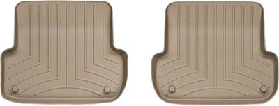 Килимки Weathertech Beige для Audi A4/S4/RS4 (mkII-mkIII)(B6; B7) 2000-2009; Seat Exeo (mkI) 2008-2013 (2 ряд) (WT 451942)