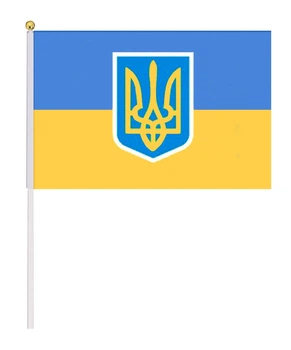 Флажок 20 х 30см Желто-синий Unison (780050)