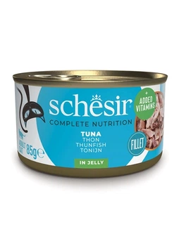 Влажный корм Schesir Tuna для кошек, тунец в желе, 85 г