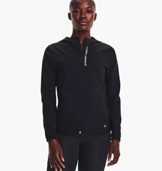 Кофта женские Under Armour Outrun The Storm Jkt Black M Чорний 1377043-002