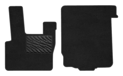 Двошарові килимки Sotra Classic 7mm Black для DAF CF (mkI-mkII)(65/75/85) 2000-2013 (ST 91097-CL-Black)