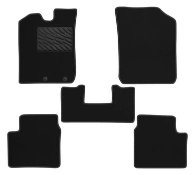 Двошарові килимки Sotra Classic 7mm Black для Dacia Spring (mkI)(електро) 2021→ (ST 09791-CL-Black)