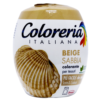 Фарба для одягу пісочно-бежевий колір COLORERIA beige sabbia