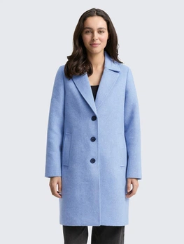 Пальто вовняне Tom Tailor 1046603 XL Блакитне