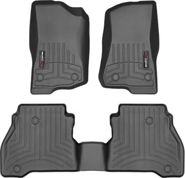 Килимки Weathertech Black для Jeep Gladiator (mkI) 2019→ (WT 4413131-4413134)