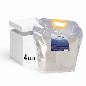 Гель для УЗД SOFT GEL 5000мл високої в'язкості прозорий × 4шт