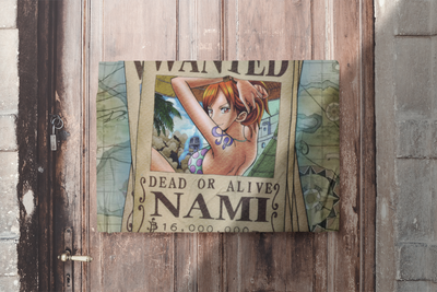 Плакат-постер з принтом Кавун One Piece Ван-Піс Розшукова листівка Nami Намі А0 ПЛ000677