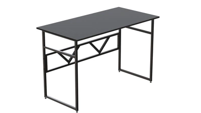 Компьютерный стол Ferrum-decor Раян 75x100x70 черный ДСП Сосна Кембра 16мм