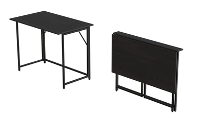 Розкладний стіл Моріс Ferrum-decor 750x1000x600 Чорний метал ДСП Сосна Кембра 16 мм (MORI003)