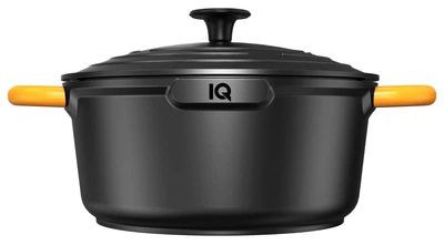 Каструля IQ Be Active 4.2 л 24 см Чорний (6996306)