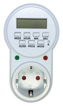 Розетка с таймером недельная XON E-Tech SwitchTimer X241 16А 230В Белый (XSTDA072401W 5382)