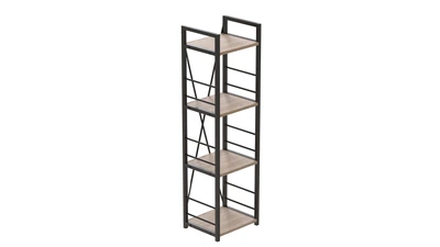 Этажерка Ferrum-decor Конект 120x34x28 см Дуб Сан-Марино (XK00236)