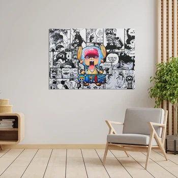 Плакат-постер с принтом Кавун One Piece Ван-Пис Tony Tony Chopper Тони Чоппер Плакат комикс ПЛ000693(А3+)