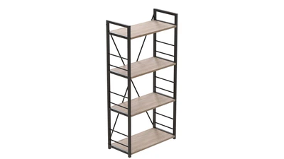 Этажерка Ferrum-decor Конект 120x60x28 см Дуб Сан-Марино (XK00200)