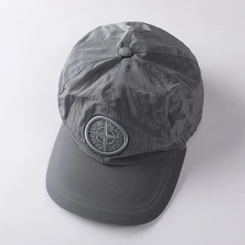 Кепка No Brand 99876 Nylon Metal Cap Dark Grey М