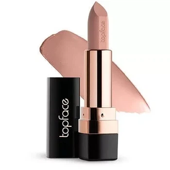 Матовая помада для губ TopFace Instyle Matte PT155 №001 Губная помада нюдовая увлажняющая