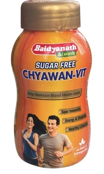 Чаванпраш CHYAWAN-VIT без сахара для диабетиков 500 г Байдьянатх (8904084593897)
