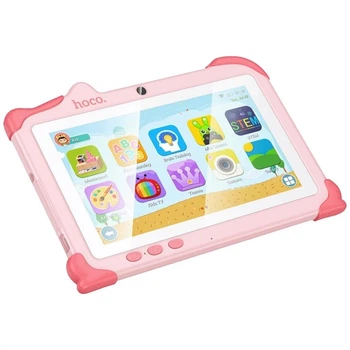 Планшет для дітей HOCO HI16 7-inch children Tablet PC Wi-Fi/5G android 11 2/32GB Pink