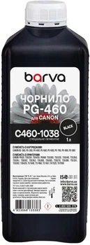 Чернила Barva для Canon PG-460 BK Special Pigmented 1 л Black (C460-1038)
