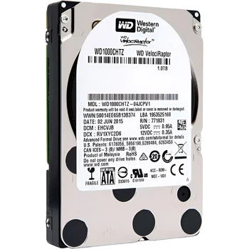 Накопичувач HDD 2.5' SATA 1.0TB WD VelociRaptor 10000rpm 64MB (WD1000CHTZ)