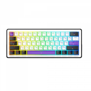 Клавиатура Hator Hellyberry hk60 White/Violet